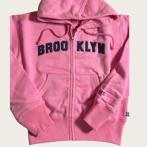 Brooklyn Women’s heavyweight 100% Cotton Hoodie